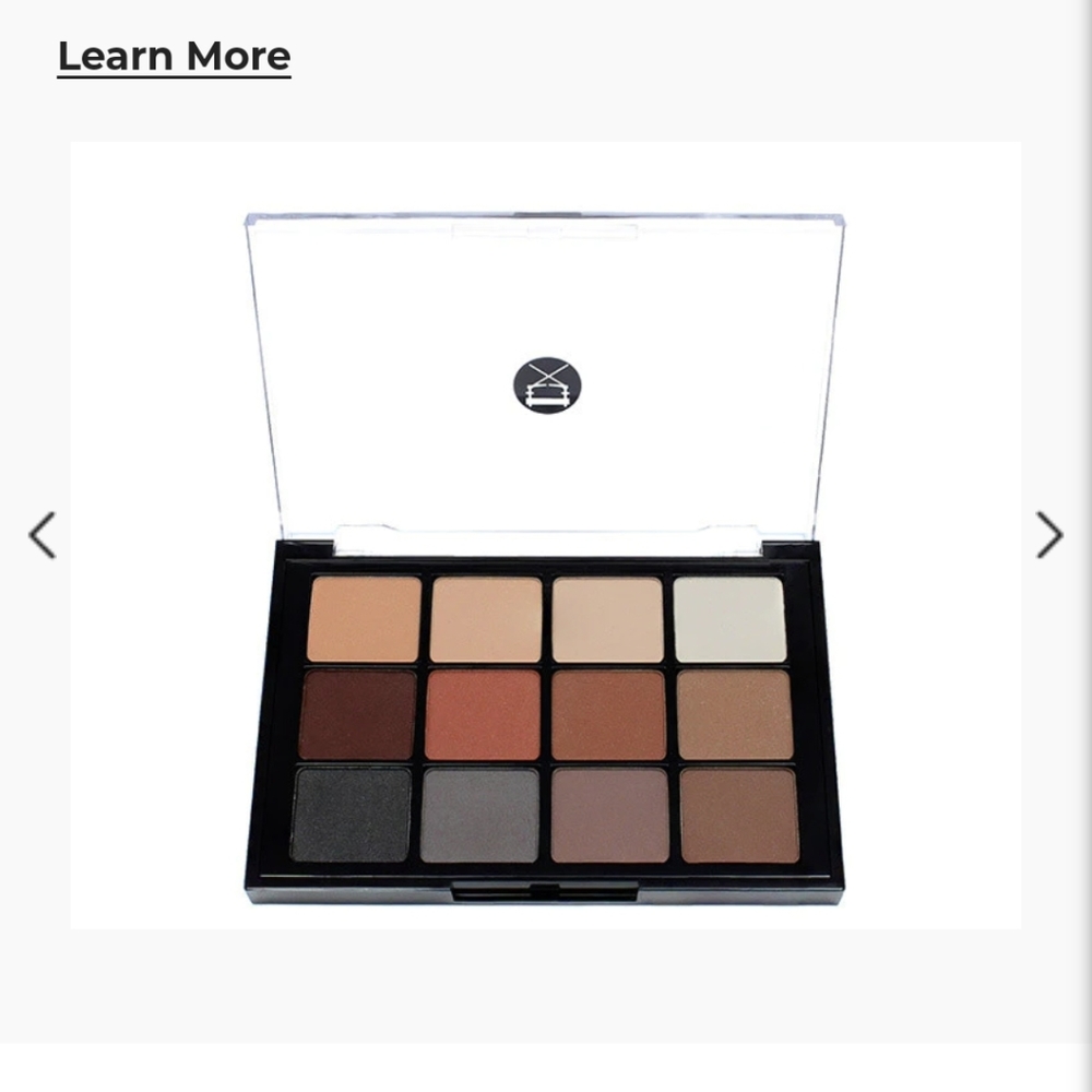 Viseart 12 shade eye shadow palette